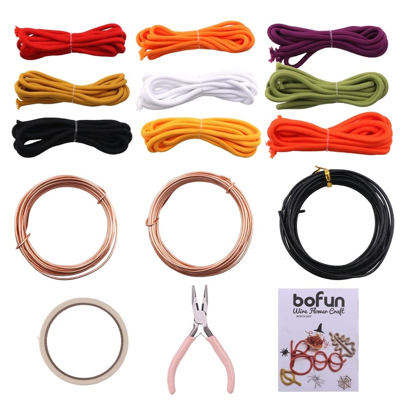 BoFUN Wire Craft Kit for Adults, Teens Halloween DIY Wire Art Crafts Set for Home Gatherings, Birthday Party Group, Holiday Parties, Women Birthday, Mother's Day Gifts, Handmade Home Decor (Halloween) - Image 2